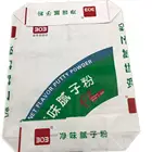 Customized Cement Packaging Paper Custom Printed Putty Powder Gypsum Cement Packaging Paper PP Woven Valve Bag