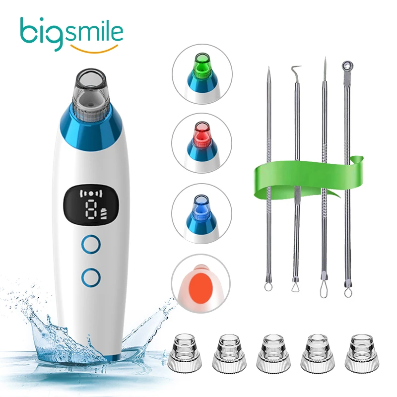 2021 New Led Screen Pore Cleaner Vacuum Comedo Suction Extractor Acne Facial Blackhead Remover Vacuum, White, black
2021 New Led Screen Pore Cleaner Vacuum Comedo Suction Extractor Acne Facial Blackhead Remover Vacuum, White, black