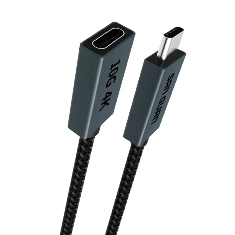 MobilePhone Accessories Short Type C male to USB C female 3.2 gen2 Extension Kabel USB-C 3.1 OTG Adapter Cable For Displays, Black/white
MobilePhone Accessories Short Type C male to USB C female 3.2 gen2 Extension Kabel USB-C 3.1 OTG Adapter Cable For Displays, Black/white
