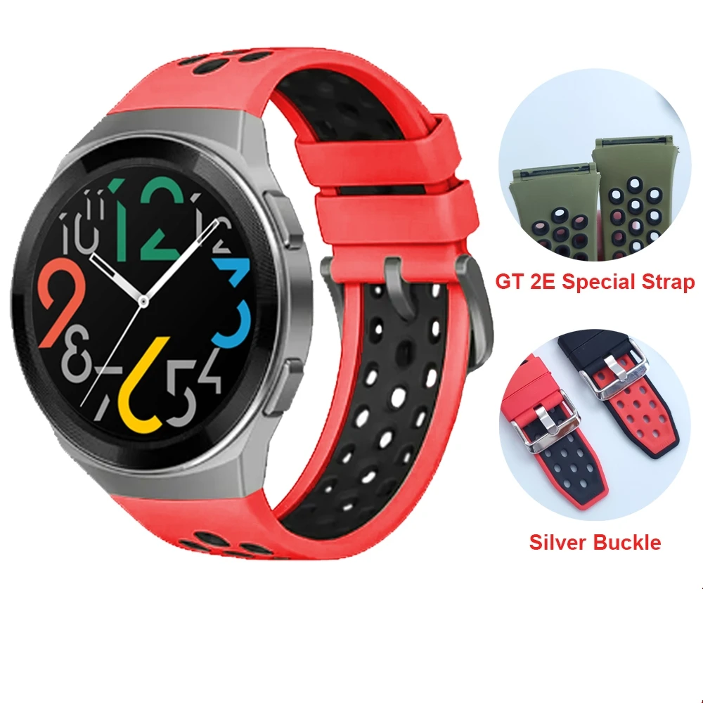Silicone Band for HUAWEI Watch band GT 2e Strap Wristband for HUAWEI GT2E Straps Watchband, Can be customized
Silicone Band for HUAWEI Watch band GT 2e Strap Wristband for HUAWEI GT2E Straps Watchband, Can be customized