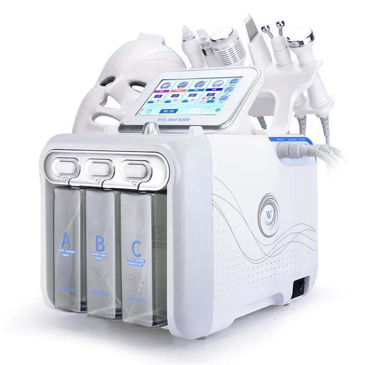 7 in 1 Trending Beauty Equipment H2O2 Small Air Bubble Of Hydrogen And Oxygen Face Cleaning Rf Skin Rejuvenation Beauty Machine
7 in 1 Trending Beauty Equipment H2O2 Small Air Bubble Of Hydrogen And Oxygen Face Cleaning Rf Skin Rejuvenation Beauty Machine
