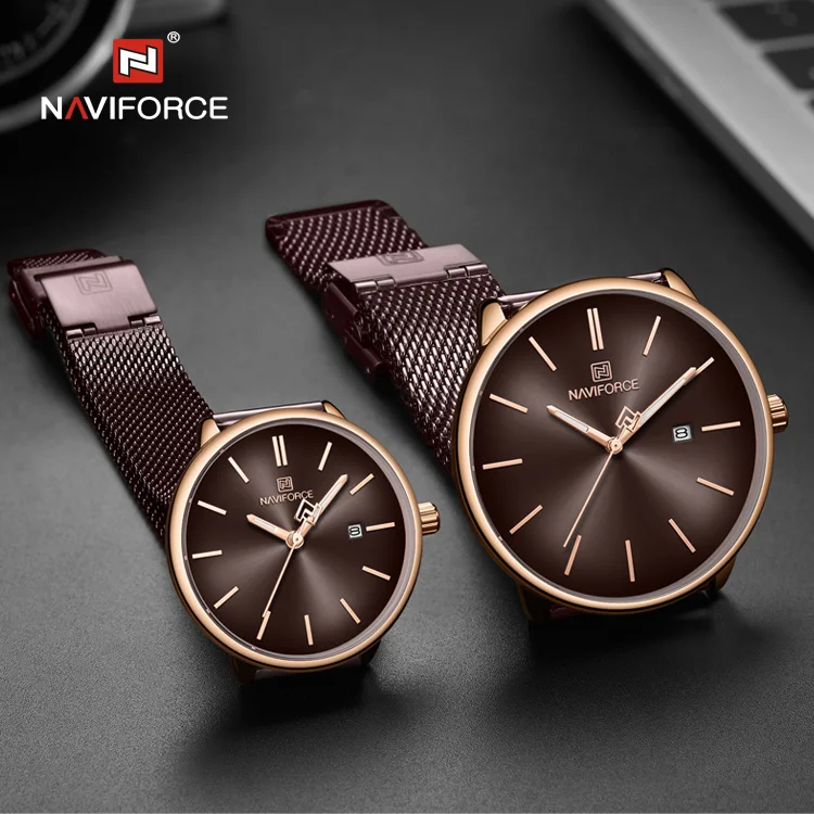 NAVIFORCE Couple Watch 3012 New Simple Quartz Wristwatches Fashion Luxury Intellectual Watches relogio naviforce
NAVIFORCE Couple Watch 3012 New Simple Quartz Wristwatches Fashion Luxury Intellectual Watches relogio naviforce