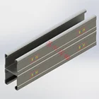 Channel accessories perforated pre-galvanized steel strut channel U shape with low price with holes