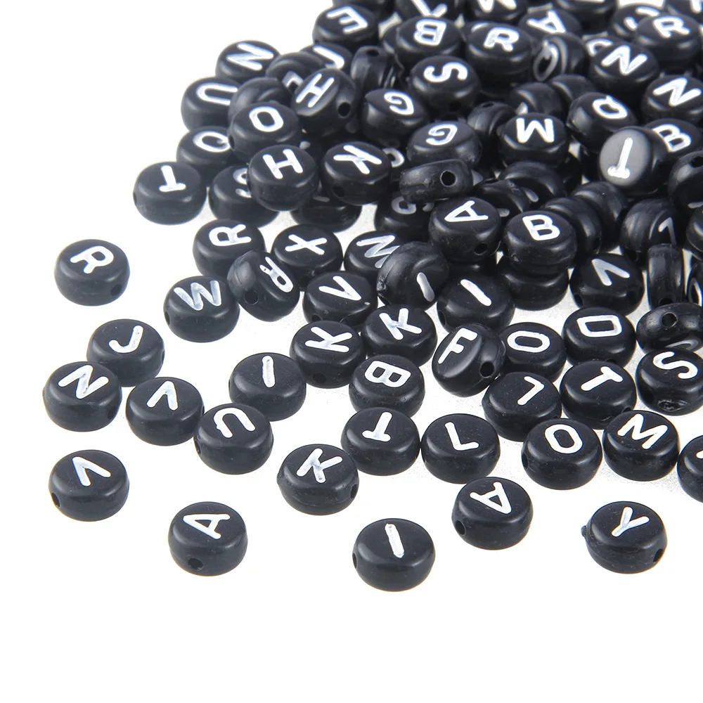 1000pcs Factory Supply 4x7mm Acrylic Round Flat Alphabet Letter Beads for Diy Crafts, Mixed colors
1000pcs Factory Supply 4x7mm Acrylic Round Flat Alphabet Letter Beads for Diy Crafts, Mixed colors