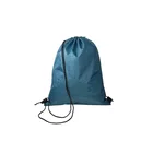 Golden thread polyester fashion colored gym drawstring bag