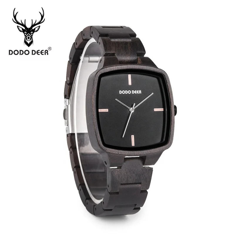 DODO DEER 2019 Unisex Wood Watch OEM Black Watch Quartz Minimalist Casual Watch Deopshipping
DODO DEER 2019 Unisex Wood Watch OEM Black Watch Quartz Minimalist Casual Watch Deopshipping
