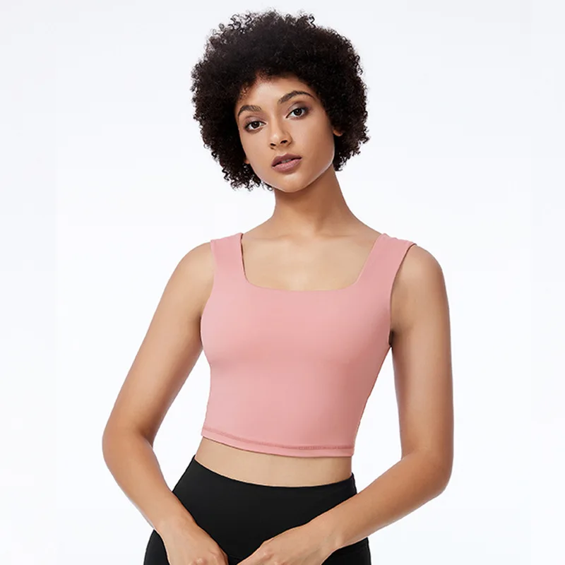 2021 nude sports vest sling beauty back yoga tops women's summer training fitness short high quality yoga clothes
2021 nude sports vest sling beauty back yoga tops women's summer training fitness short high quality yoga clothes