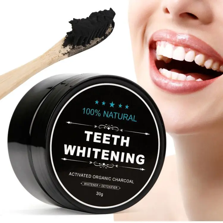 Natural Bamboo Charcoal Teeth Whitening Activated Carbon Teeth Whitening Powder, Black
Natural Bamboo Charcoal Teeth Whitening Activated Carbon Teeth Whitening Powder, Black