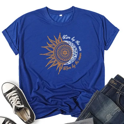 Hot Sale sun flower graphic T-shirt Women O Neck Plain Short Sleeve Tshirts girls' shirts tee Print Casual T Shirt For Women, Black white pink yellow blue green grey red
Hot Sale sun flower graphic T-shirt Women O Neck Plain Short Sleeve Tshirts girls' shirts tee Print Casual T Shirt For Women, Black white pink yellow blue green grey red