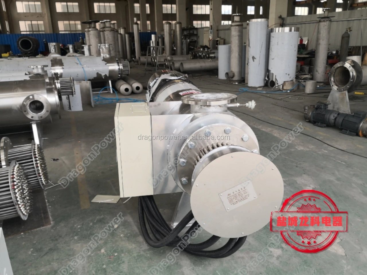 Process Circulation Pipeline Heater, 800KW, 12V-480V, Electric - detail 18