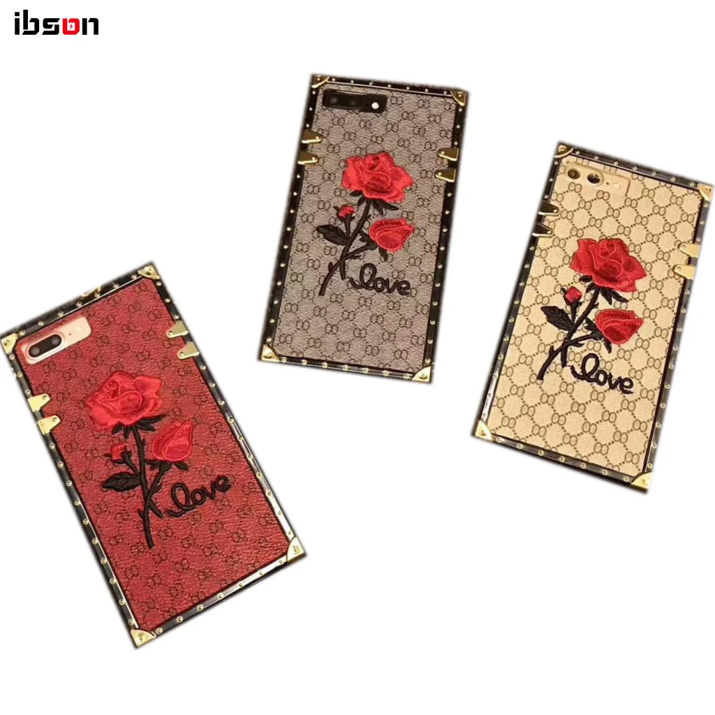 Luxury 3D Embroidery Rose Flower Cell Phone Cases Square TPU Back Cover for IPhone 12mini 12 Pro Max 11 Xr, Red,gray,beige
Luxury 3D Embroidery Rose Flower Cell Phone Cases Square TPU Back Cover for IPhone 12mini 12 Pro Max 11 Xr, Red,gray,beige