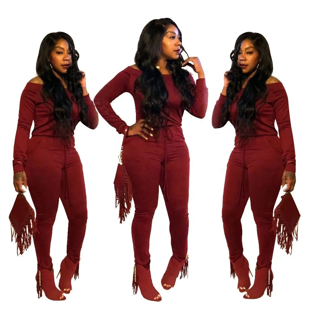 European And American Women'S One Line Shoulder Leotard In Solid Color Women Bodysuit Jumpsuit
European And American Women'S One Line Shoulder Leotard In Solid Color Women Bodysuit Jumpsuit