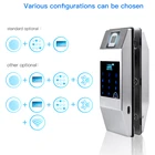 FL21 fashion hot selling card password App controll Fingerprint Smart Door Lock