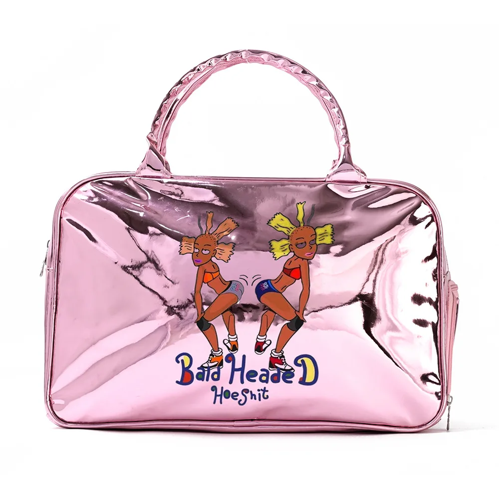 Customized Waterproof Business Weekend Bag Holograpic Glittering Pu Oversize Swimming Gym Sport Duffel Overnight Travel Bag
Customized Waterproof Business Weekend Bag Holograpic Glittering Pu Oversize Swimming Gym Sport Duffel Overnight Travel Bag