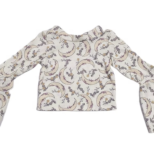 2021 New Fashion kids Pattern Printed Bells Sleeve Tops kids long sleeves tops, Picture
2021 New Fashion kids Pattern Printed Bells Sleeve Tops kids long sleeves tops, Picture