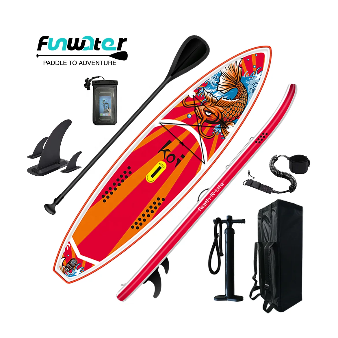 FUNWATER SUP Drop shipping SUP inflatable stand up paddle board long board surfboard best surfboard for unisex
FUNWATER SUP Drop shipping SUP inflatable stand up paddle board long board surfboard best surfboard for unisex