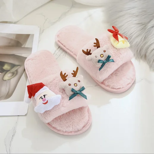 Cotton Slippers Cute Cartoon Elk Christmas Ladies Slippers Indoor Warm Home Lovers, Brown, pink, gray, beige, navy blue
Cotton Slippers Cute Cartoon Elk Christmas Ladies Slippers Indoor Warm Home Lovers, Brown, pink, gray, beige, navy blue