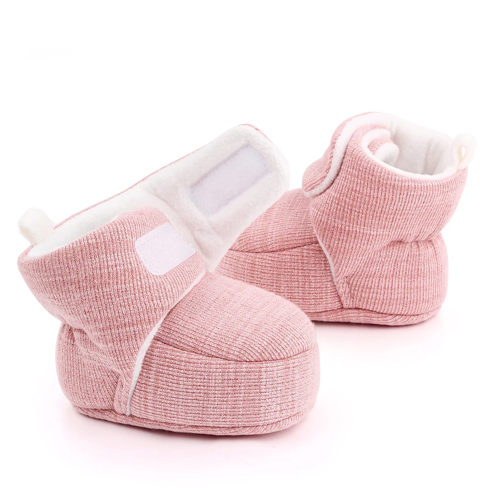 Winter cotton boots baby shoes soft bottom toddler shoes warm boots factory