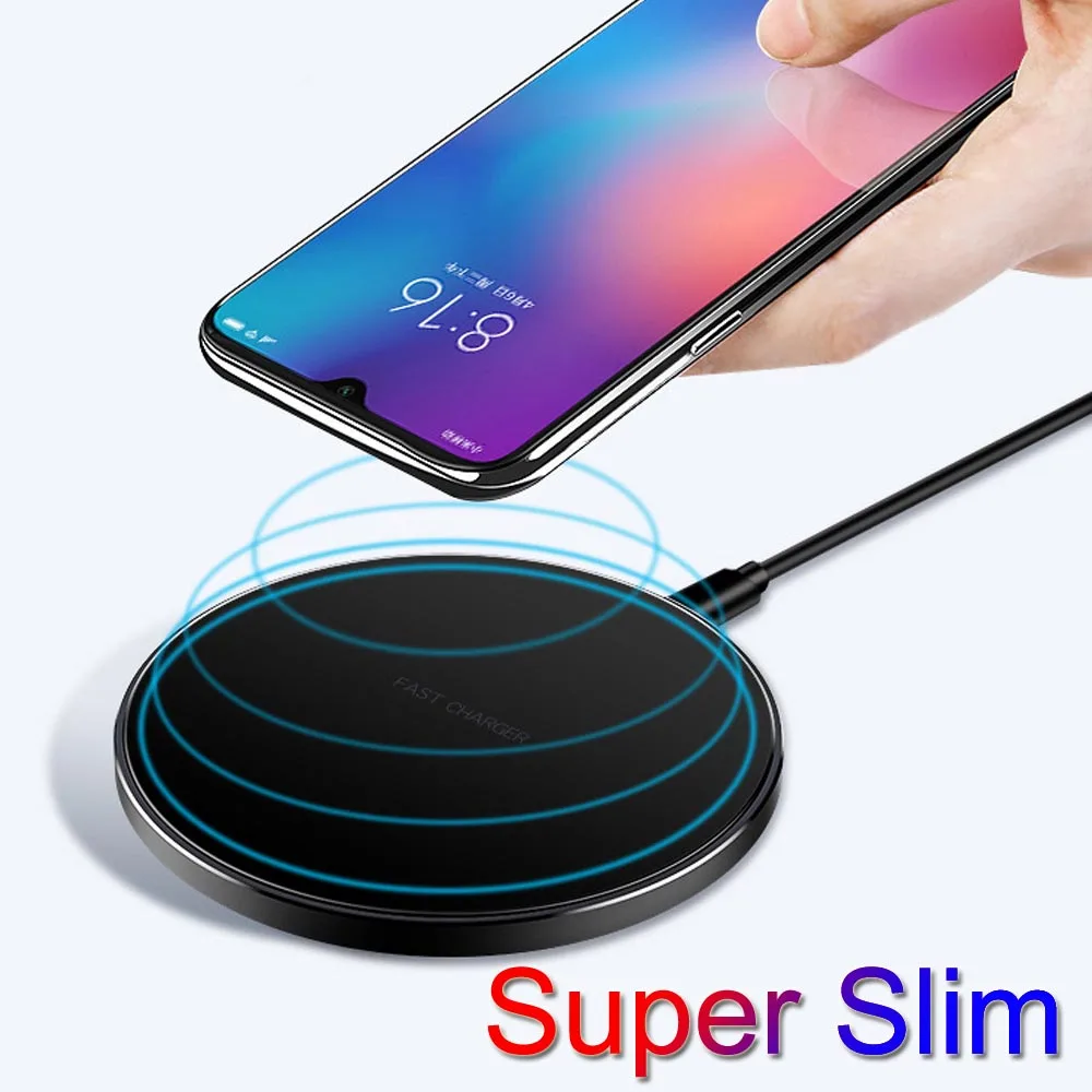 Universal Portable Round LED 10w 15w Fast Qi Wireless Charger Pad Quick Wireless Charging Pad Station for Apple iPhone Samsung
Universal Portable Round LED 10w 15w Fast Qi Wireless Charger Pad Quick Wireless Charging Pad Station for Apple iPhone Samsung