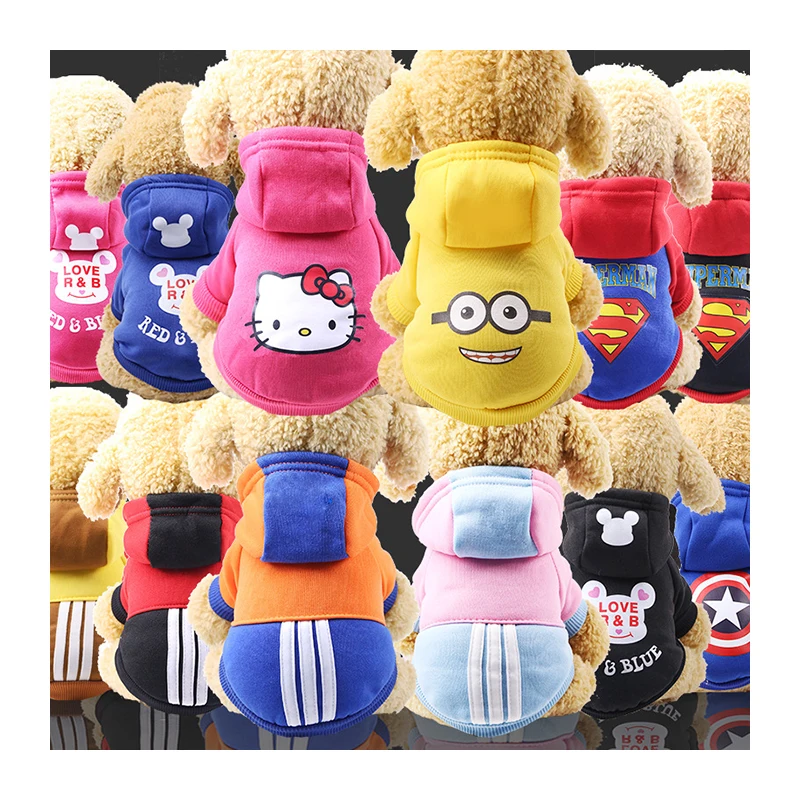 Wholesale Popular Cotton Fleece Pet Hoodies Winter Pet Clothing Soft Warm Dog Clothes
Wholesale Popular Cotton Fleece Pet Hoodies Winter Pet Clothing Soft Warm Dog Clothes