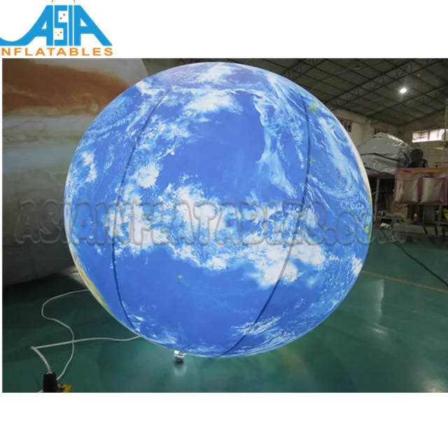 Inflatable Illumination Planet Helium Balloon, Earth, Moon, Jupiter, Saturn, Uranus, Neptune, Mercury, Venus, Mars Balloon, Customized color
Inflatable Illumination Planet Helium Balloon, Earth, Moon, Jupiter, Saturn, Uranus, Neptune, Mercury, Venus, Mars Balloon, Customized color