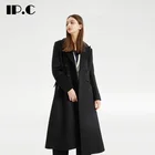 Winter wool coat long coat women winter trench coat