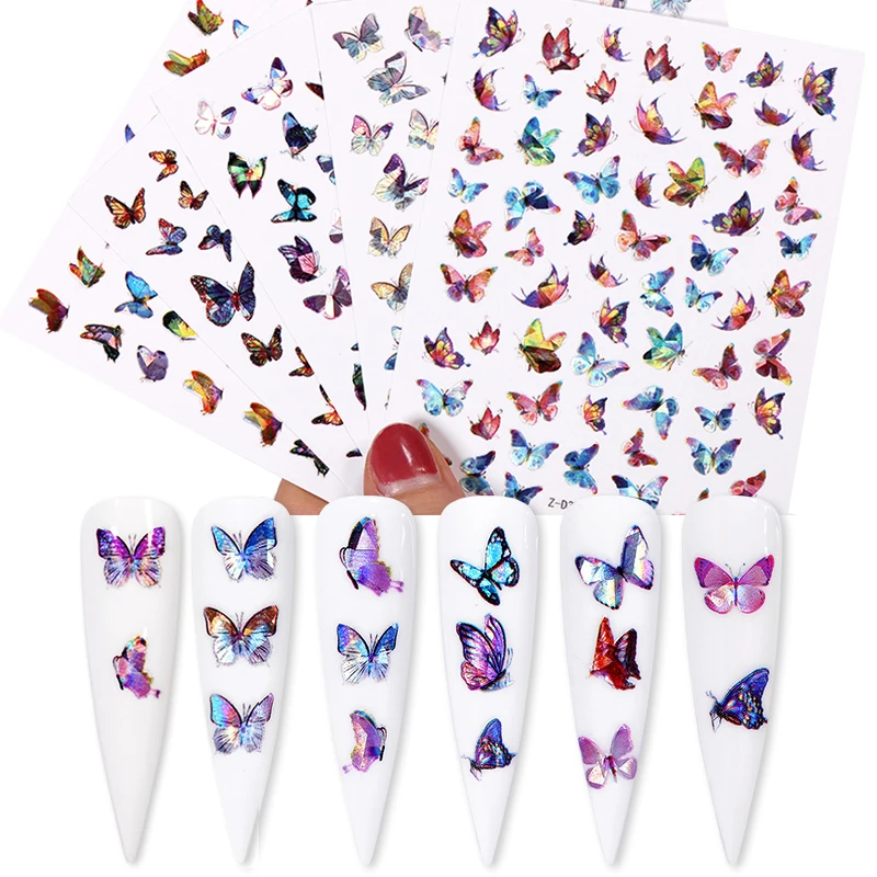 New laser color butterfly 3d fall nail art stickers adhesive sliders foil wraps best price wholesale nail decals nail art
New laser color butterfly 3d fall nail art stickers adhesive sliders foil wraps best price wholesale nail decals nail art