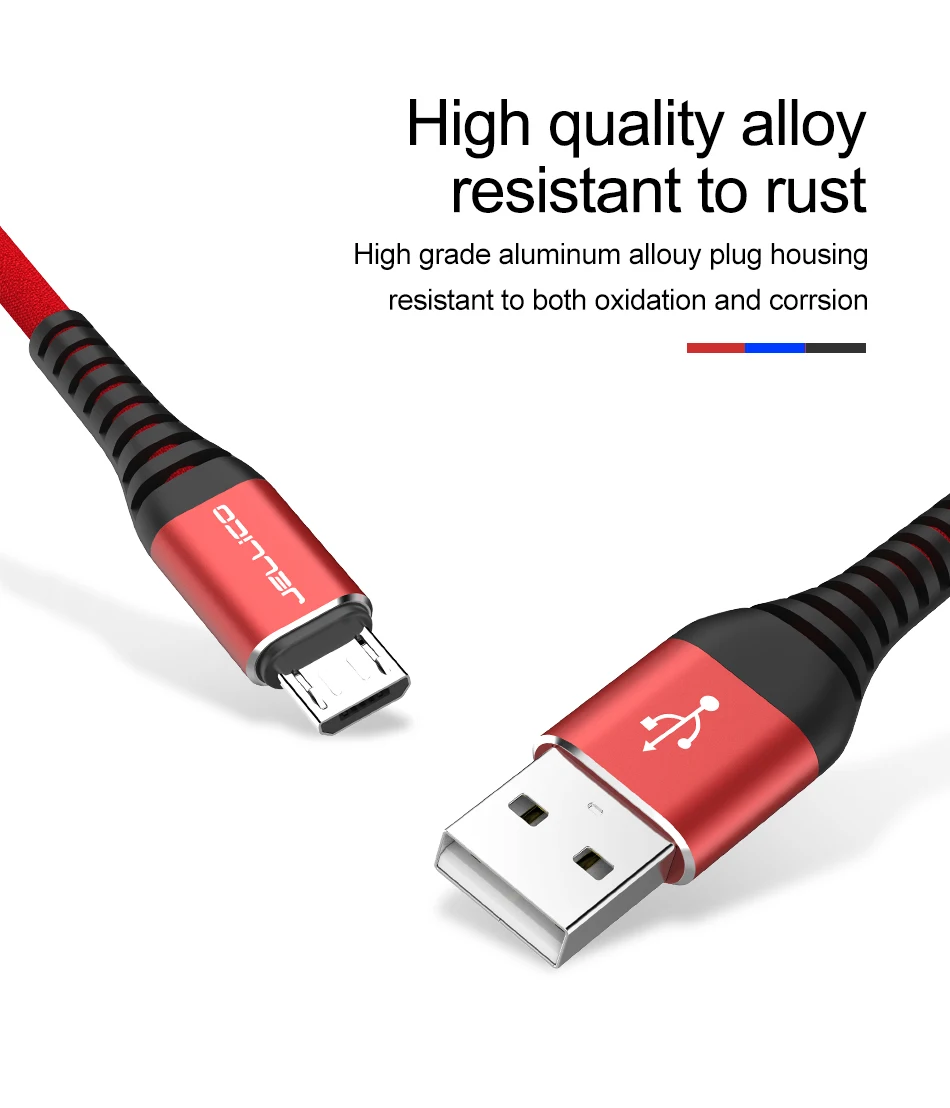 2019 Jellico 1m USB3.1 Type C to USB 2.0 Fast Charging Data Cable - ANKUX.COM