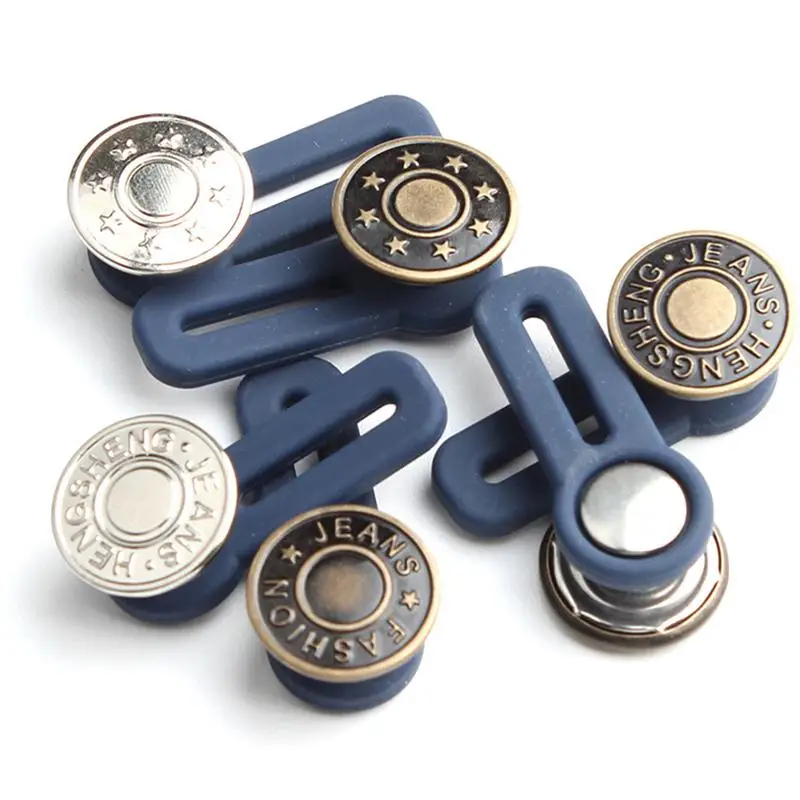 Extended Buckles Pant Waistband Expander Free Sewing Buttons Adjustable Disassembly Retractable Jeans Waist Button
Extended Buckles Pant Waistband Expander Free Sewing Buttons Adjustable Disassembly Retractable Jeans Waist Button