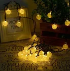 30 Leds Crystal Ball String Lights Solar Powered Fairy Lighting