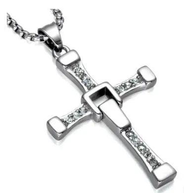 The 316L Stainless Steel Fast and Furious Cross charm Gold/Silver Pendant Necklace Men's Fashion Gift H Hop Jewelry, Gold,silver,black
The 316L Stainless Steel Fast and Furious Cross charm Gold/Silver Pendant Necklace Men's Fashion Gift H Hop Jewelry, Gold,silver,black