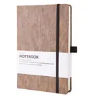 High quality customizable personalization logo student wooden notebook