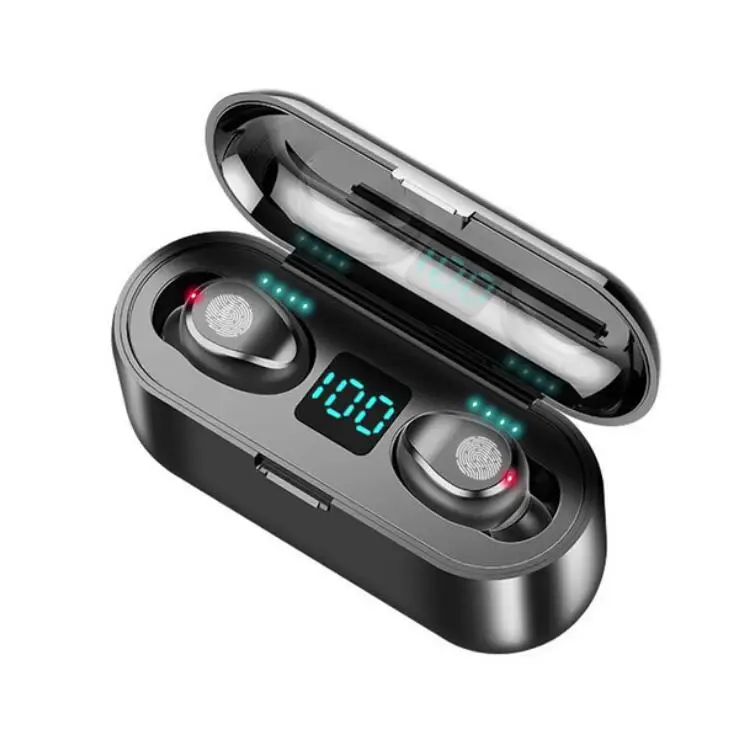 Auriculares F9 TWS Earbuds Touch Control 2000mAh Waterproof Blue tooth Earphone LED Display Super Bass Stereo Headphone Wireless
Auriculares F9 TWS Earbuds Touch Control 2000mAh Waterproof Blue tooth Earphone LED Display Super Bass Stereo Headphone Wireless
