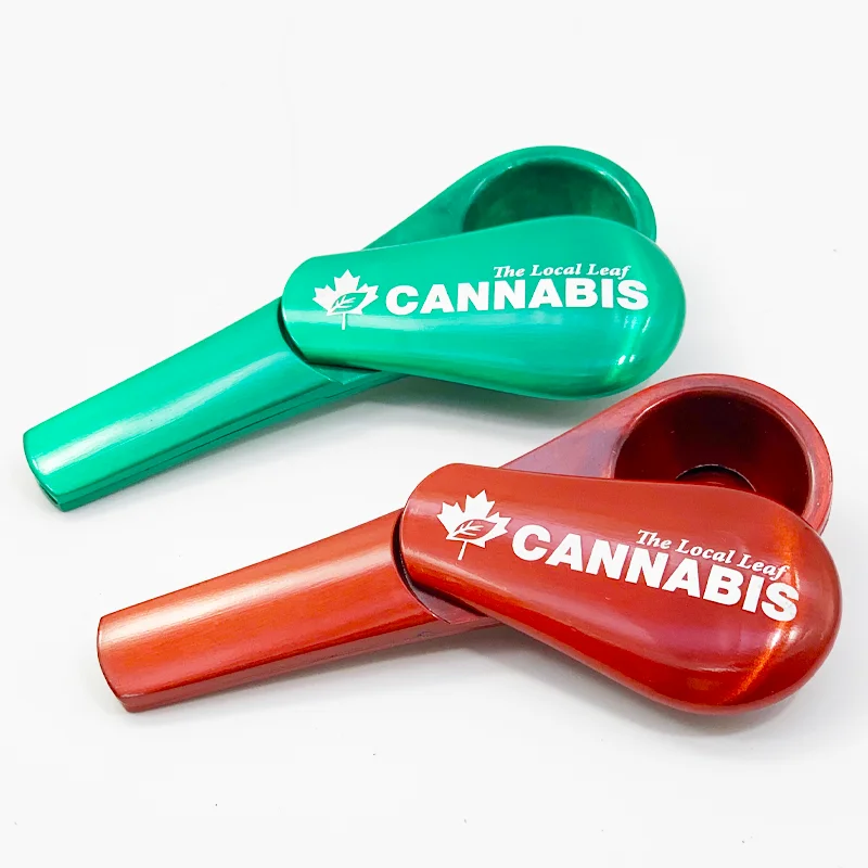 SHINY Custom logo portable mini metal tobacco herb weed hand spoon pipe smoking accessories with case free sample, Normal/starry/colorful
SHINY Custom logo portable mini metal tobacco herb weed hand spoon pipe smoking accessories with case free sample, Normal/starry/colorful