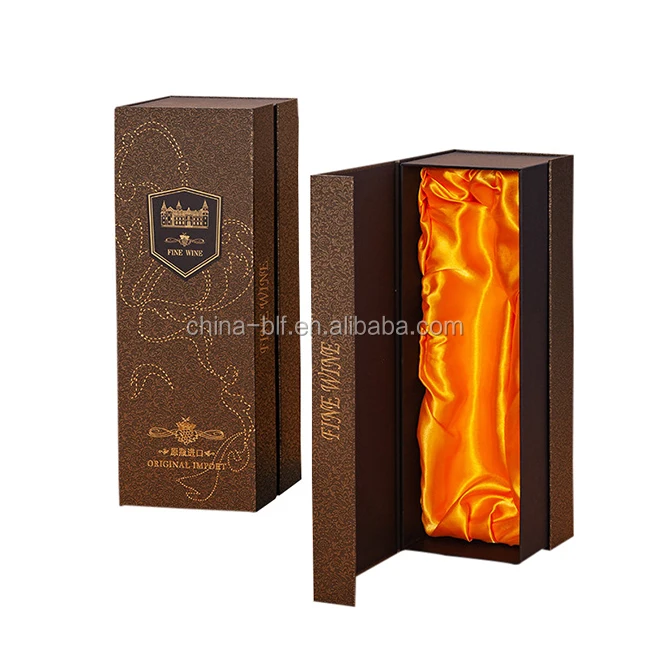 magnetic closure water bottles cardboard wine boxes packaging