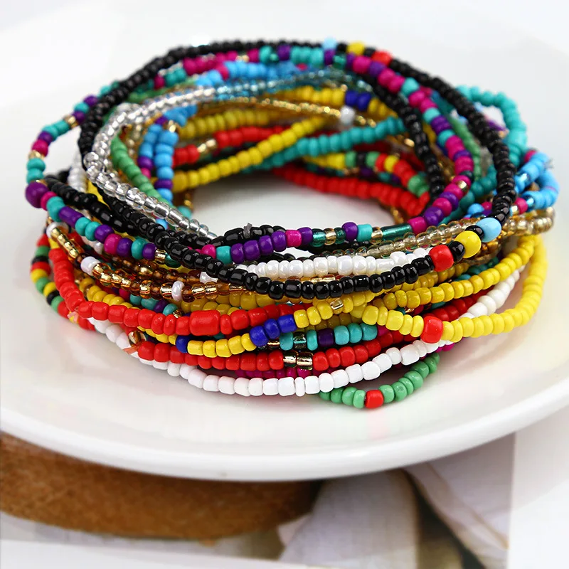 Boho Anklet Set for Women Black Weaving White Pearl Charms Beaded Anklet Foot Chain Jewelry, Picture
Boho Anklet Set for Women Black Weaving White Pearl Charms Beaded Anklet Foot Chain Jewelry, Picture