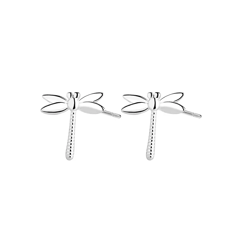925 Sterling Silver dragonfly Stud Earrings for Women Girls Fashion jewelry, Silver color
925 Sterling Silver dragonfly Stud Earrings for Women Girls Fashion jewelry, Silver color