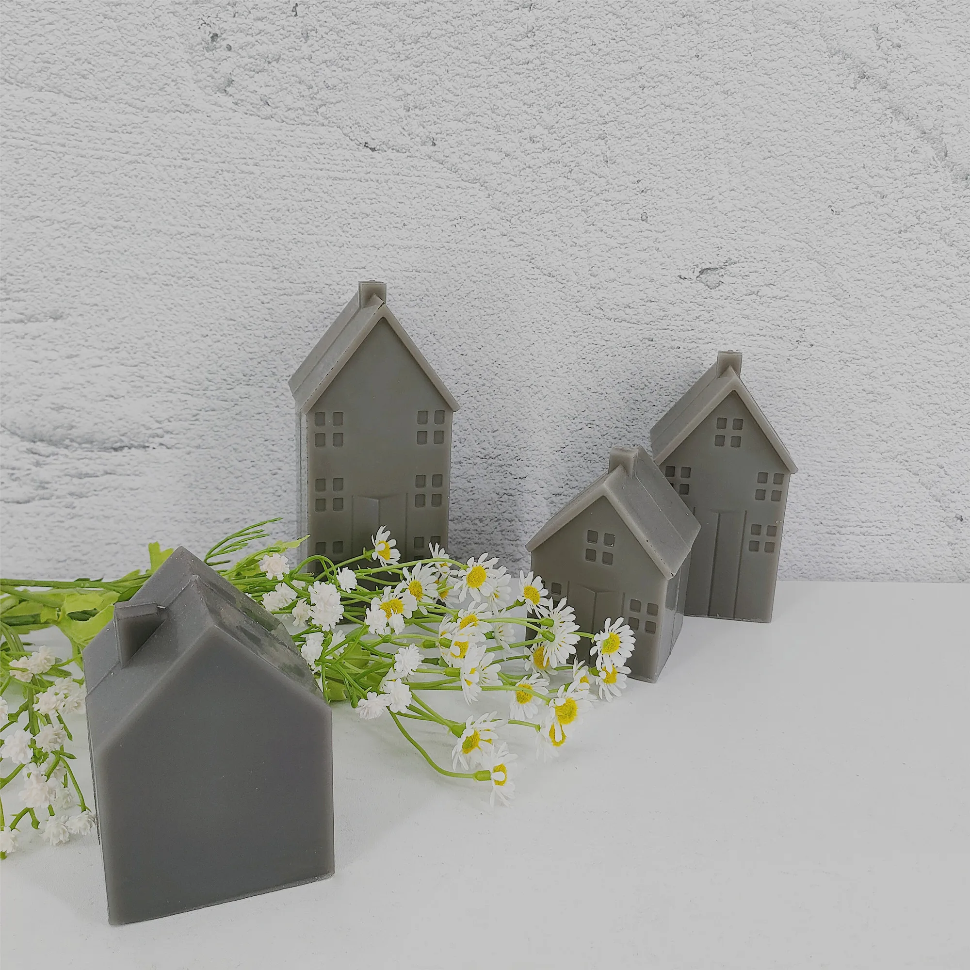 LOVE'N LV399F European small house acrylic plastic molds handmade DIY silicone mold INS Style European house candle mold, Transparent
LOVE'N LV399F European small house acrylic plastic molds handmade DIY silicone mold INS Style European house candle mold, Transparent