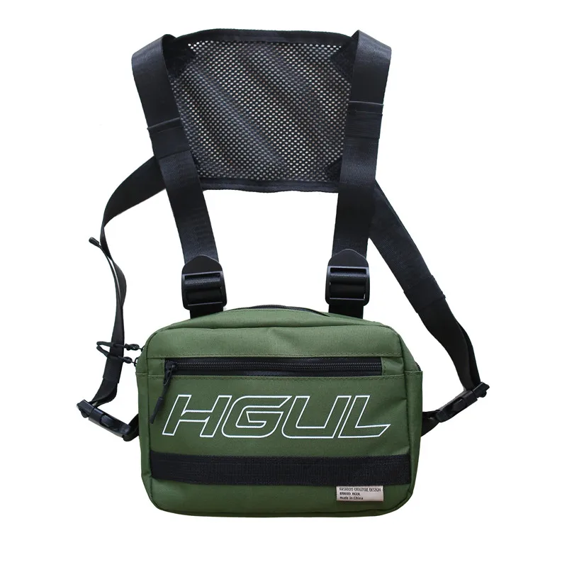 Custom cross outdoor chest bag unisex crossbody tacticalshoulder Bag Waist Packs Vest Chest Rig Recon Tactical Bag for men, Multicolor
Custom cross outdoor chest bag unisex crossbody tacticalshoulder Bag Waist Packs Vest Chest Rig Recon Tactical Bag for men, Multicolor