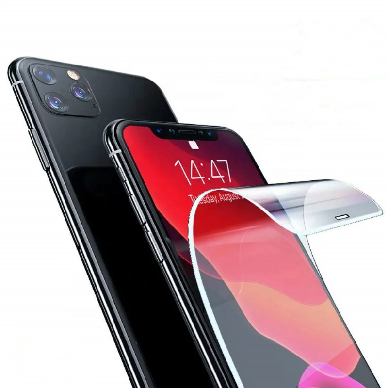 Hydrogel Film Screen Protector for iPhone 6 7 8 Plus Soft Protective Film On iPhone 11 X XR XS Max 11 Pro Max, Transperant
Hydrogel Film Screen Protector for iPhone 6 7 8 Plus Soft Protective Film On iPhone 11 X XR XS Max 11 Pro Max, Transperant