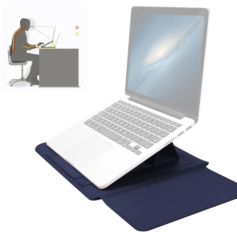 Multifunction for 13 14 inch Laptops Waterproof Stand Pen Holder Mouse Bag Charger Bag Set 4 in 1 Universal Laptop Bags(Blue)
Multifunction for 13 14 inch Laptops Waterproof Stand Pen Holder Mouse Bag Charger Bag Set 4 in 1 Universal Laptop Bags(Blue)