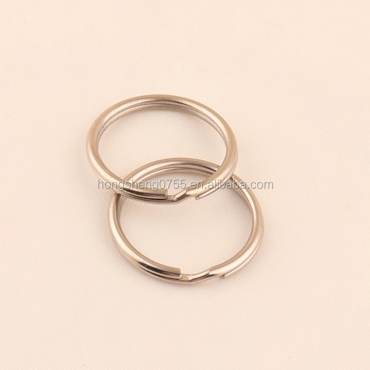 supply cheap price 28mm metal split key ring for keychain