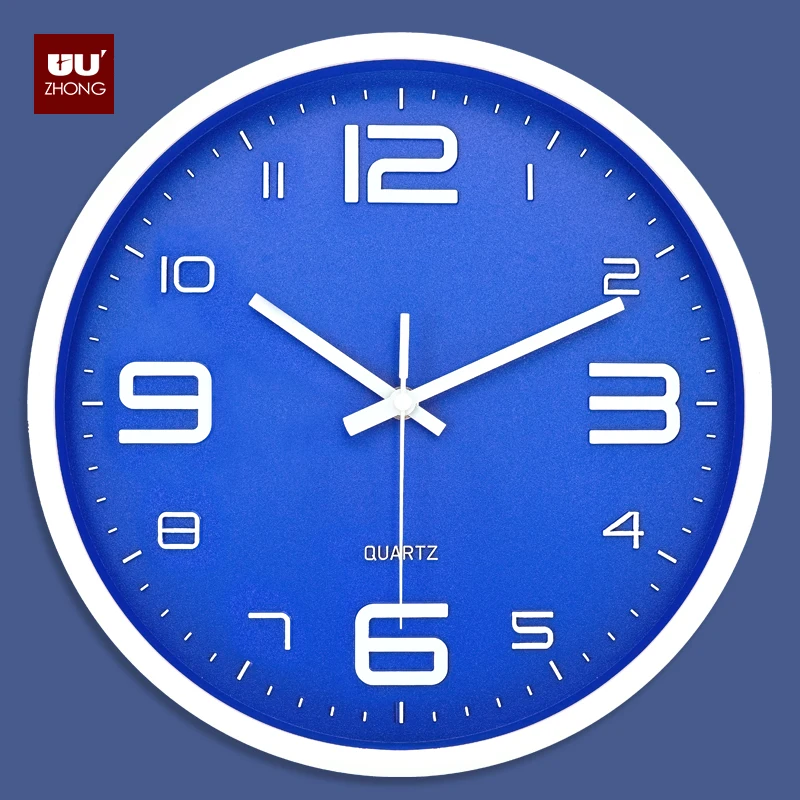 12inch modern digital decoration 3d wall clocks simple design home decorative, Blue
12inch modern digital decoration 3d wall clocks simple design home decorative, Blue