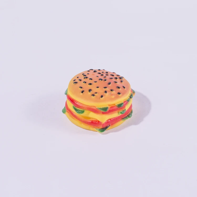 Vinyl Chew Latex Burger Dog Toy Squeaky Cum Chew Toy for Dog/Puppy/Cat/Kitten, Picture color
Vinyl Chew Latex Burger Dog Toy Squeaky Cum Chew Toy for Dog/Puppy/Cat/Kitten, Picture color