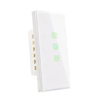 High Performance US Standard 10a 3 Gang Glass Touch Panel Wifi Smart Switch