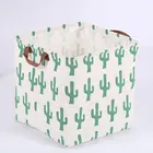 Customized high quality collapsible divided small container storage box