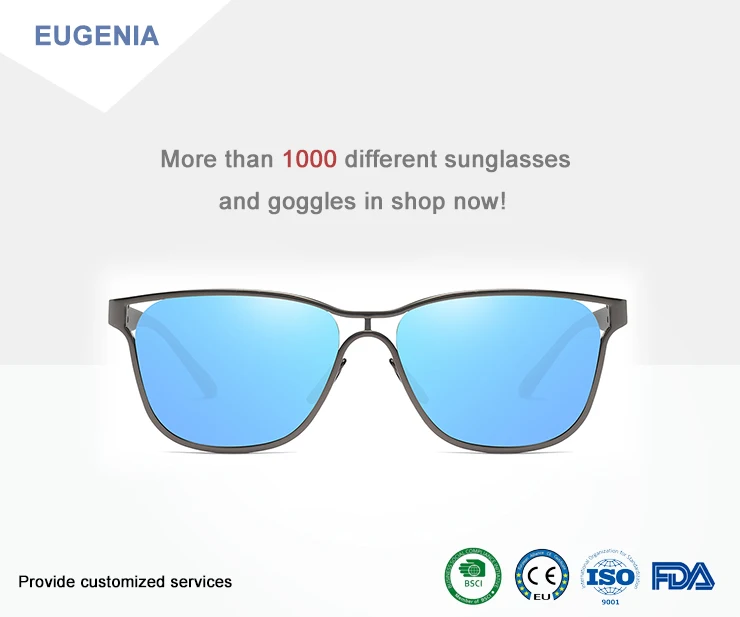 EUGENIA Newest 2021 Polarized UV400 Sun Glasses Unisex Sunglasses