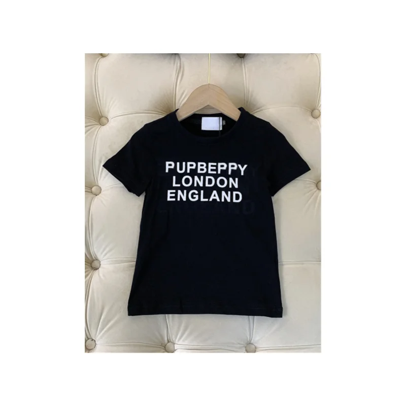 High-end children's clothing boys and girls short-sleeved 2021 summer boys letter printed t-shirt round neck pullover top unisex
High-end children's clothing boys and girls short-sleeved 2021 summer boys letter printed t-shirt round neck pullover top unisex