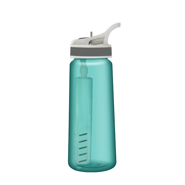 BPA Free Filtered Water Bottle Upgrade Outdoor Water Bottle with Filter Straw for Hiking Camping Travel Backpacking, Customized
BPA Free Filtered Water Bottle Upgrade Outdoor Water Bottle with Filter Straw for Hiking Camping Travel Backpacking, Customized