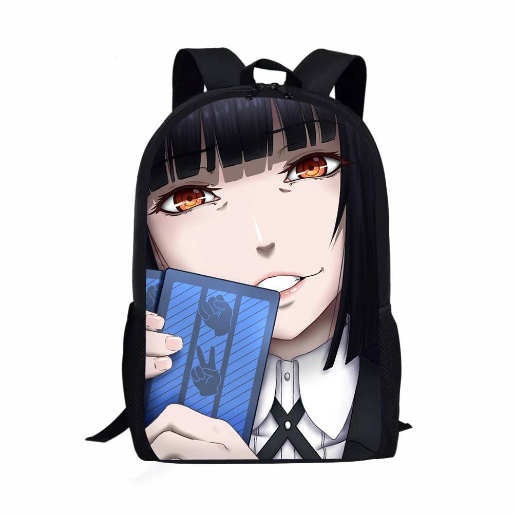 Personal Design Kakegurui custom image canvas teenager manufacturer 16inch school college bag
Personal Design Kakegurui custom image canvas teenager manufacturer 16inch school college bag